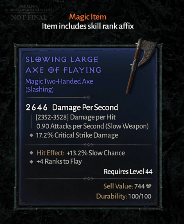 暗黑破壞神4季度更新：物品系統及巔峰系統