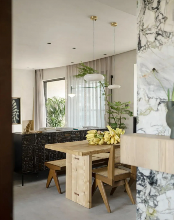 走進這個111㎡的家，感受讓人嚮往的純粹素淨和野趣自然