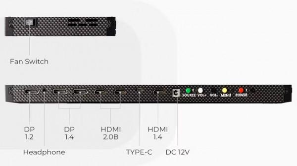 Lukos 14英寸行動式顯示器Ultrawide 4K成功眾籌