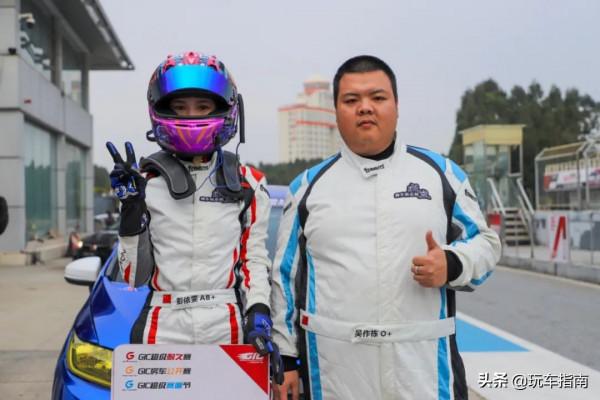 95後美女車手成長記 彭依雯駕駛寶馬M4衝上GIC最速榜