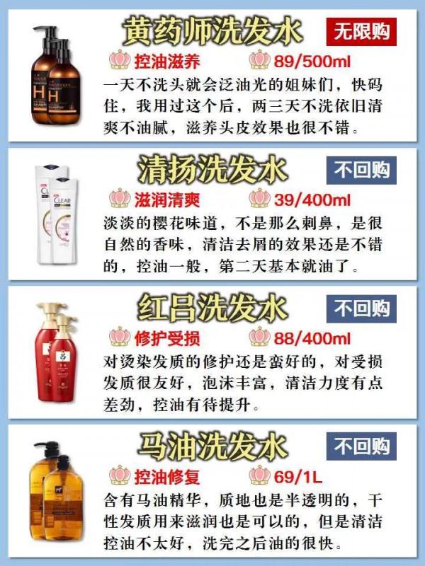 洗髮水乾貨測評！遇見適合的洗髮水真不容易