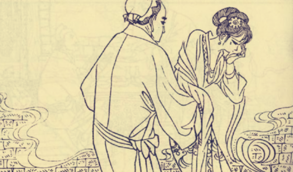 民間故事：書生上墳，背後傳來腳步聲，轉身發現亡妻一直跟著他