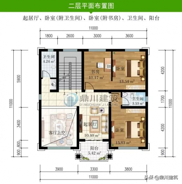 新中式帶後門別墅,好佈局提升居家溫馨感,佔地120平造價才35萬 新中式帶後門別墅,好佈局提升居家溫馨感,佔地120平造價才35萬