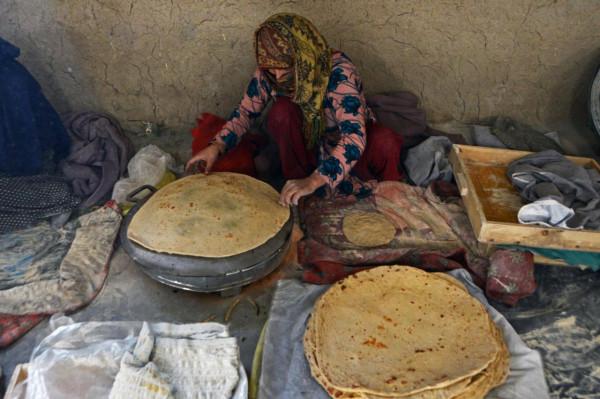 阿富汗的大餅工廠