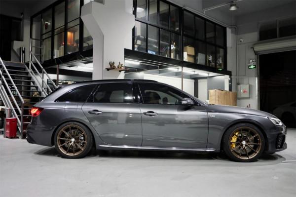 顏值正義!奧迪A4旅行版低趴改裝案例 顏值正義!奧迪A4旅行版低趴改裝案例