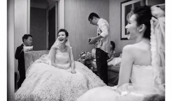 戚薇早期婚禮圖曝光