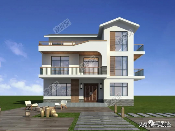 看看這款開間12米的現代風別墅，是不是年輕人的“夢中情房”？