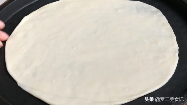 30秒快手烙餅做法，不加一滴油，個個鼓大泡，柔軟筋道，卷啥都行