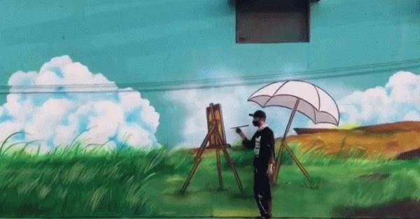 人民日報怒贊:90後帥哥辭職回村,把家鄉畫成網紅打卡地 人民日報怒贊:90後帥哥辭職回村,把家鄉畫成網紅打卡地