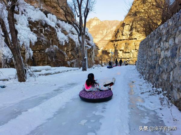 京郊寒假遊玩攻略，樂谷銀灘看冰瀑，嗨玩荊軻藏寶圖親子戲雪樂園