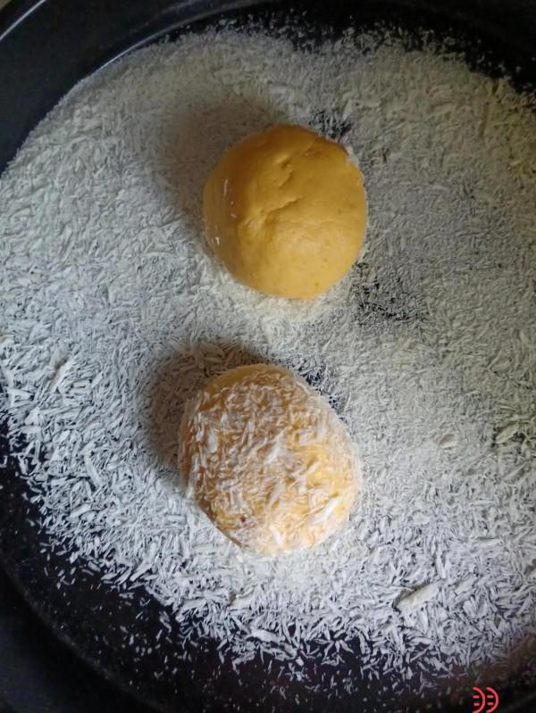 流心南瓜餅,香甜有嚼勁,好吃停不下 流心南瓜餅,香甜有嚼勁,好吃停不下