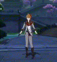 當原神實裝了擬態之後，八重神子拿起了狼的末路，螢成為了雷神