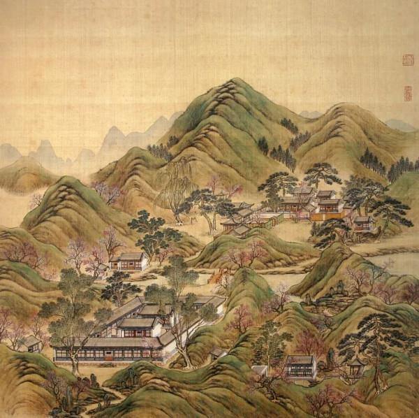 《圓明園四十景》圖的繪製過程及藝術特色