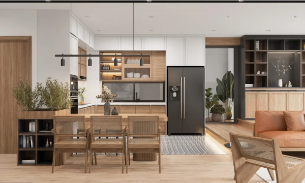 日式風的簡約+現代風的時髦，這個家將不同風格融合的十分自然