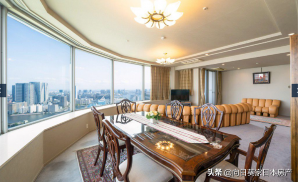 日本房產分享：東京都港區汐留3居室塔樓公寓