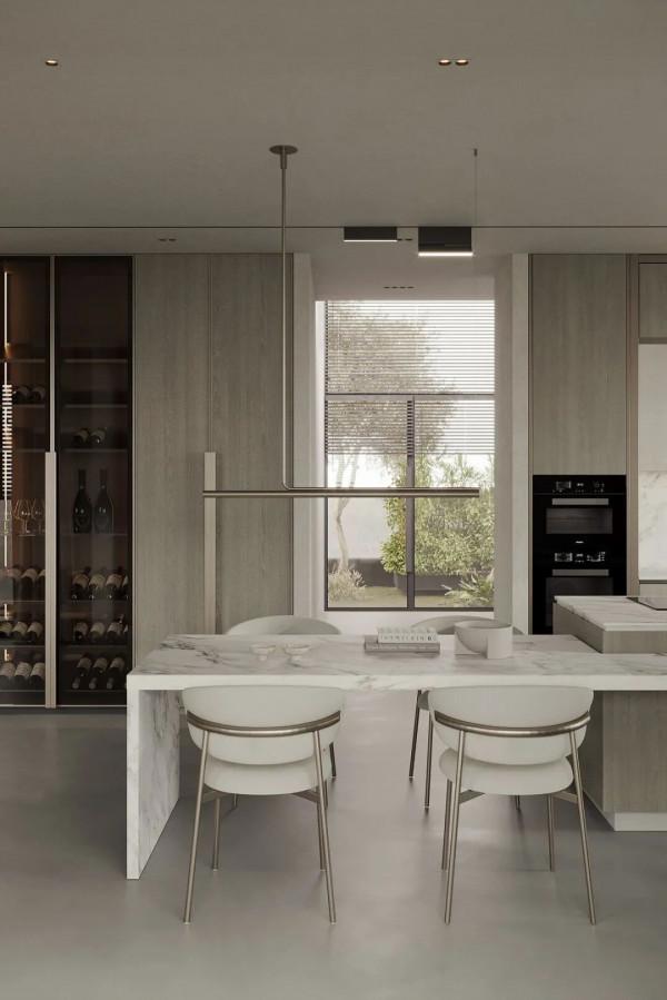 精緻的極簡大宅 精緻的極簡大宅