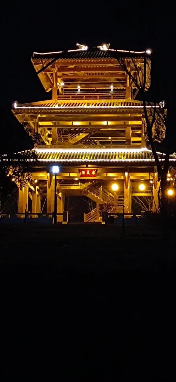 晚肥義公園散步