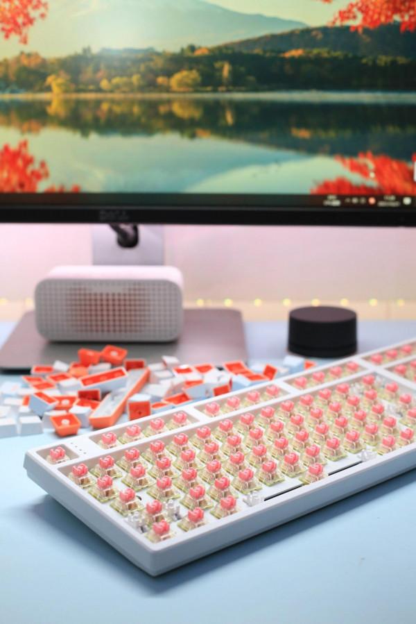 擠爆牙膏，一步到位 HELLO GANSS HS98T無線三模鍵盤