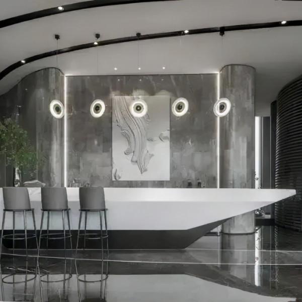 1900㎡售樓處全用灰色大理石，簡直不要太高階