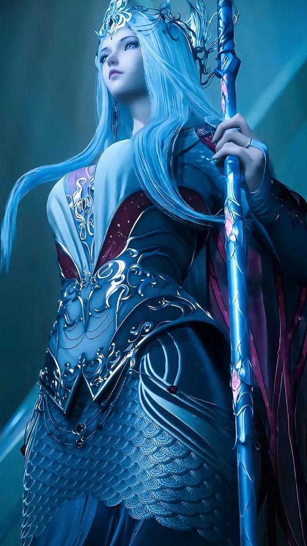 斗羅大陸海神波塞西桌布