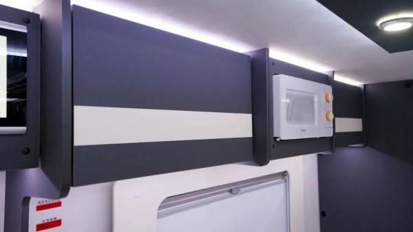 國六依維柯+豪華車內配置 賽德新旗艦“獵鷹G系列”亮相