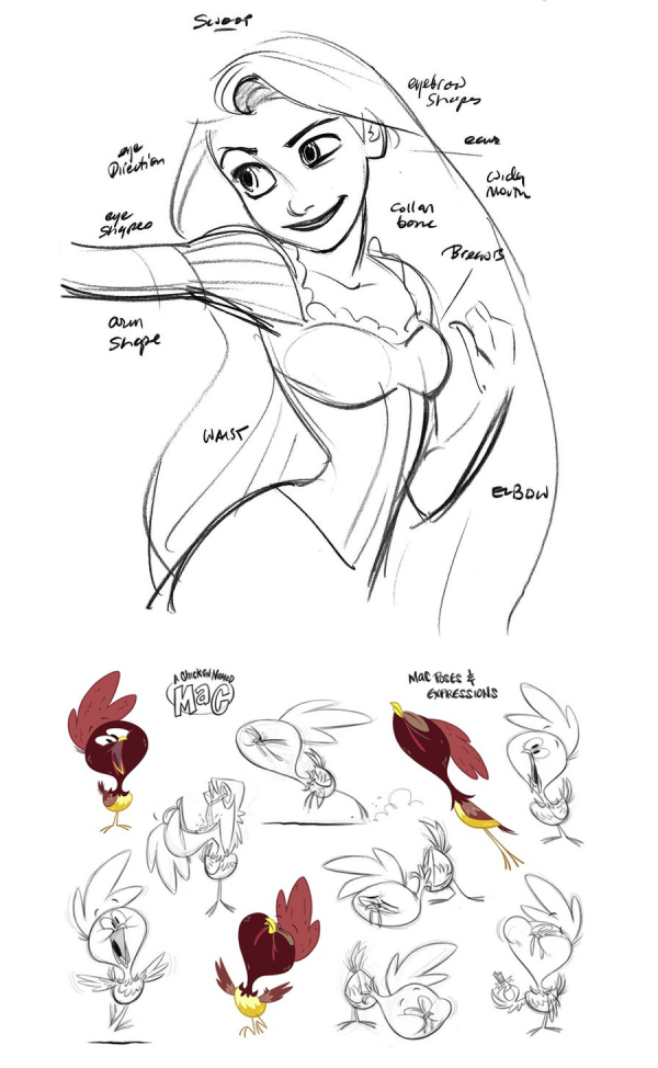 迪士尼手稿有多強？臨摹完進大廠肯定沒問題，你不來試試