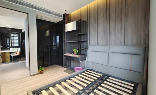 130㎡現代風，高階黑白灰，超通透客餐廳，這新房太A了吧