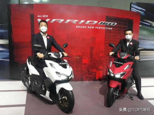 高顏值運動小踏板 本田Vario160印尼首發