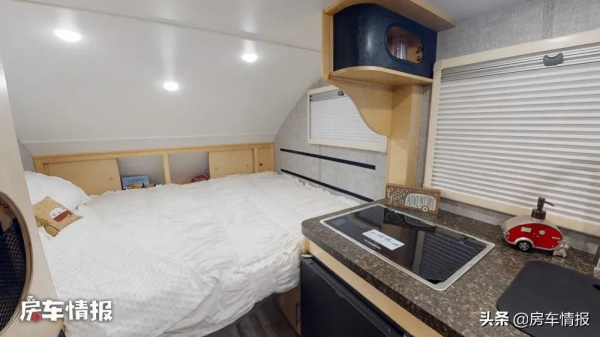 房車圈也內卷？車身小巧僅0.8噸能睡一家三口，車外能擺攤燒烤