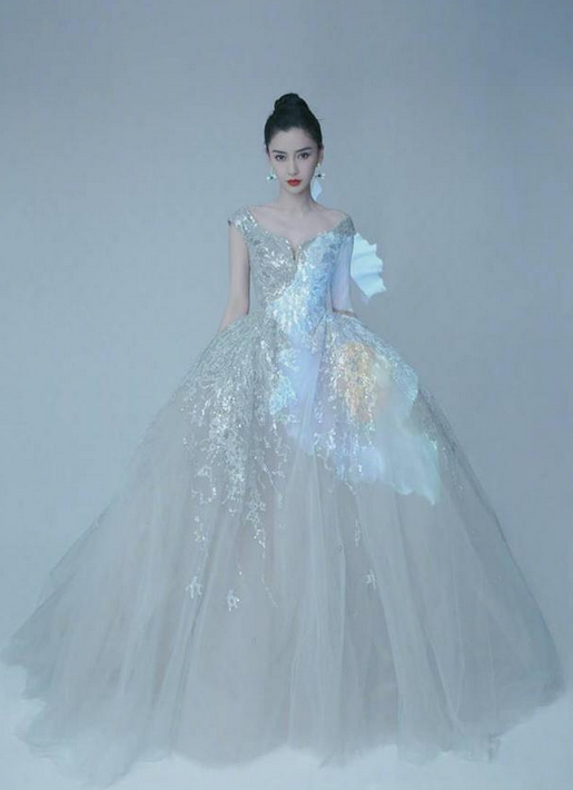 細數Angelababy的精美高階禮服·JMARK