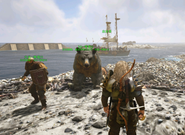 海盜遊戲《ATLAS》玩家穿潛水服下海抓螃蟹,卻被大白鯊追著咬 海盜遊戲《ATLAS》玩家穿潛水服下海抓螃蟹,卻被大白鯊追著咬