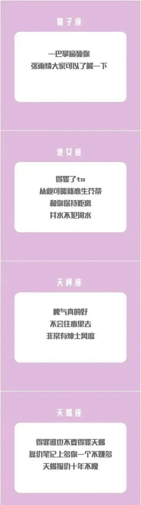 惹了十二星座都會有怎樣的後果？