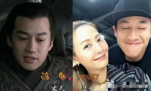 《三國演義》演員真夫妻，曹操老婆美貌若天仙，呂布嬌妻賽過貂蟬