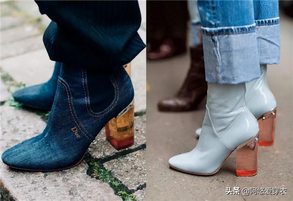 今年靴跟流行“穿粗不穿細”,穿著舒適還顯個高,太適合小個子了 今年靴跟流行“穿粗不穿細”,穿著舒適還顯個高,太適合小個子了