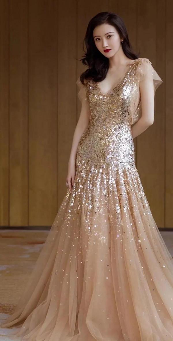 著名演員景甜，真的很甜，美麗大方