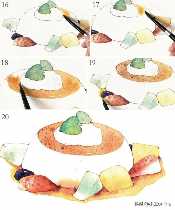 絕美鋼筆淡彩畫法來了!簡單出效果,值得擁有 絕美鋼筆淡彩畫法來了!簡單出效果,值得擁有