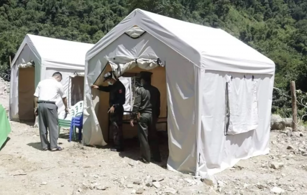 緬北民武控區出現上百例確診，拉咱、邁扎央等地進出口檢查站關閉