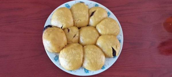 香噴噴的大黃米粘豆包好吃到停不下來