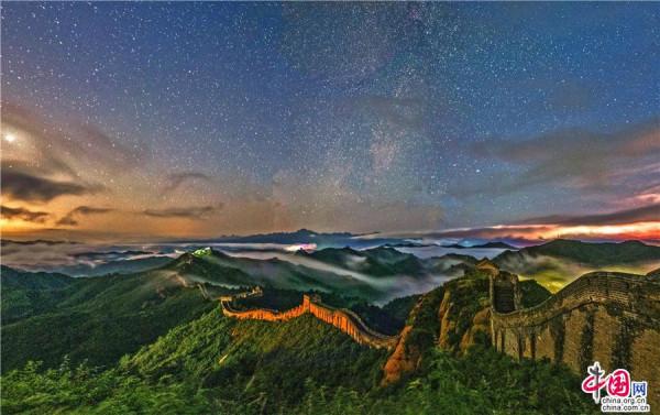 金山嶺長城:中秋賞月遊長城看美景(圖) 金山嶺長城:中秋賞月遊長城看美景(圖)