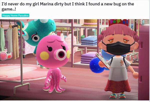 玩家反饋《動物森友會》新BUG 咖啡館村民衣服消失