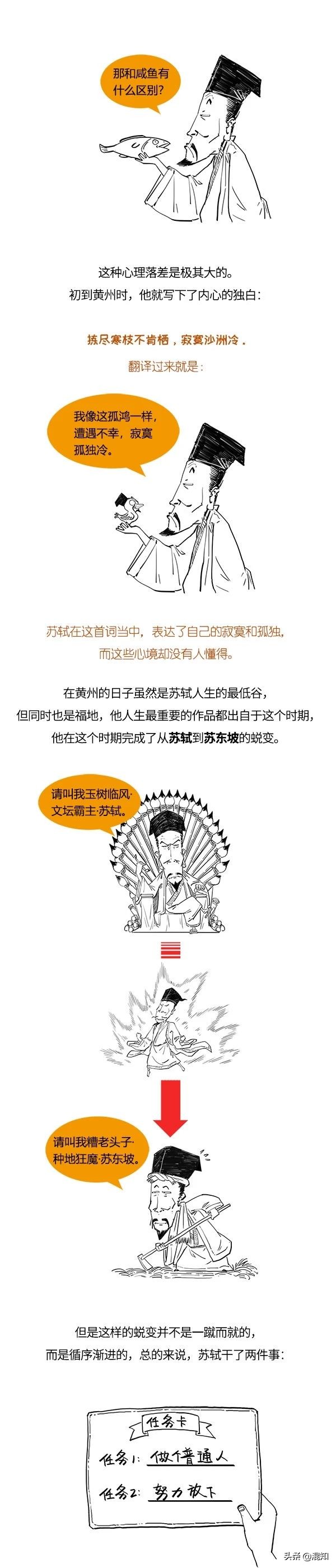 大文豪蘇軾，不是被貶就是在被貶的路上，他靠啥堅持下去的？