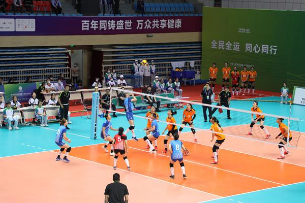 十四運會排球女子U19組比賽福建隊獲得銅牌 十四運會排球女子U19組比賽福建隊獲得銅牌