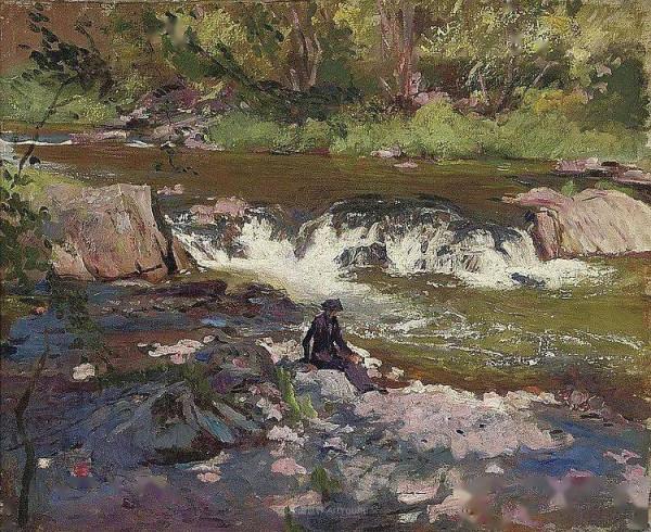 George Spencer Watson的浪漫派肖像風格 George Spencer Watson的浪漫派肖像風格