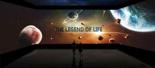 視覺3d中五折幕的震撼！這就是沉浸式螢幕