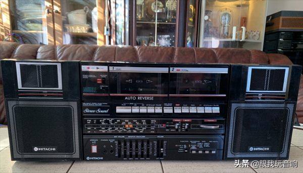 日立 Hitachi TRK-W550E 雙卡收錄機立體聲音響 日立 Hitachi TRK-W550E 雙卡收錄機立體聲音響