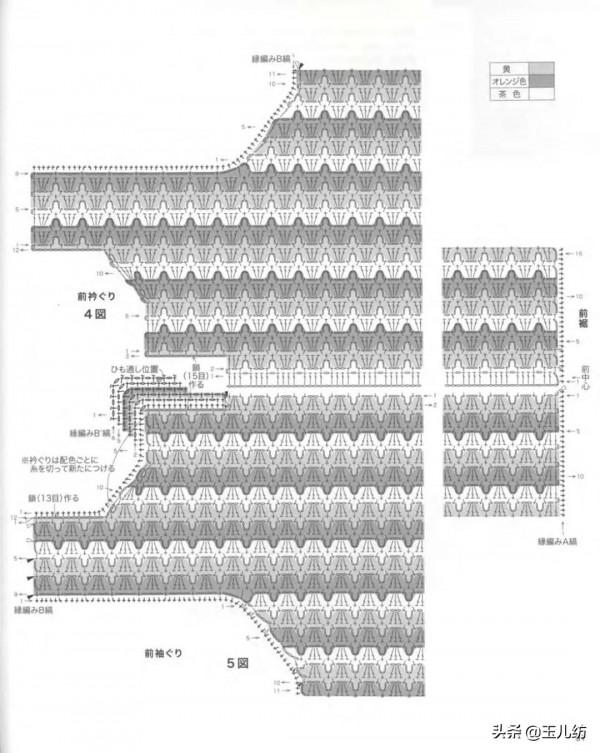 2021秋冬毛衣編織花樣圖案25款，漂亮又大氣