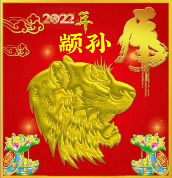 2022年金虎姓氏頭像十二