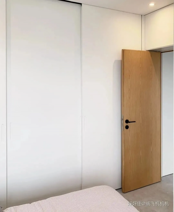 服！沒有沙發電視，60㎡住出120㎡的通透感