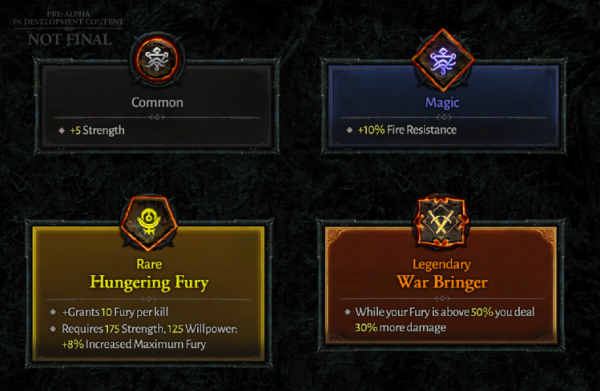 暗黑破壞神4季度更新：物品系統及巔峰系統