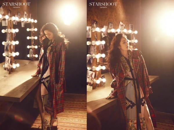 楊冪，風情萬種，韻味十足